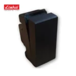 Lisha Zen Modular 10A 1 Way Black Switch image 2