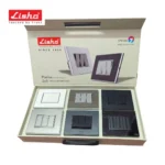 Lisha Zen Modular 10A 1 Way Black Switch image 5