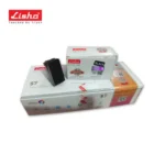 Lisha Zen Modular 10A 1 Way Black Switch image 1