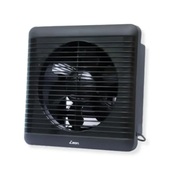 POLO 8 inch exhaust fan with black rust-proof body and removable blade